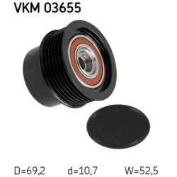 Sprzęgło jednokierunkowe alternatora SKF VKM 03655