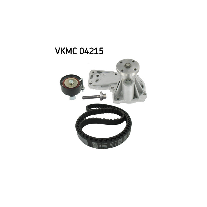 Pompa wodna + zestaw paska rozrządu SKF VKMC 04215