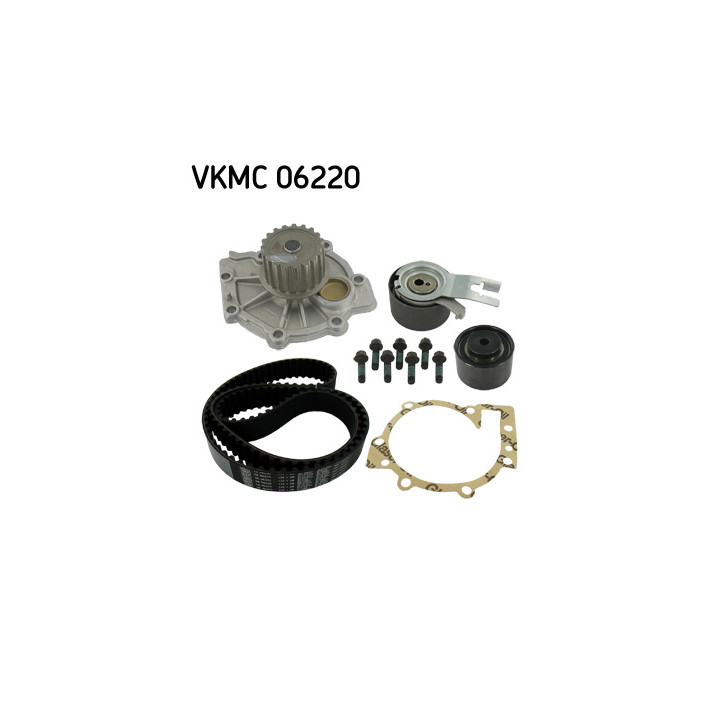 Pompa wodna + zestaw paska rozrządu SKF VKMC 06220