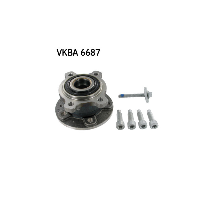 Piasta łożysko koła SKF VKBA 6687