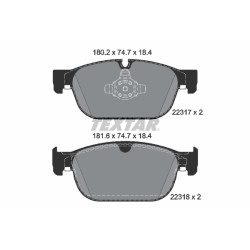 Klocki hamulcowe TEXTAR 2231701