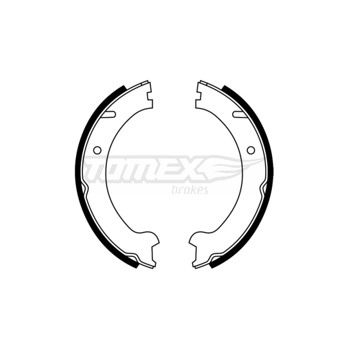 Zestaw szczęk hamulcowych TOMEX Brakes TX 22-10
