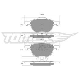 Klocki hamulcowe TOMEX Brakes TX 13-05