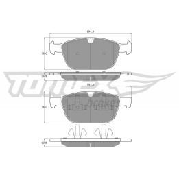 Klocki hamulcowe TOMEX Brakes TX 16-57