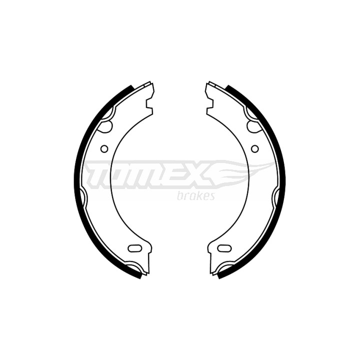Zestaw szczęk hamulcowych TOMEX Brakes TX 22-09