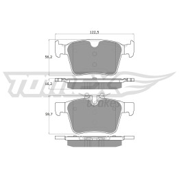 Klocki hamulcowe TOMEX Brakes TX 18-16