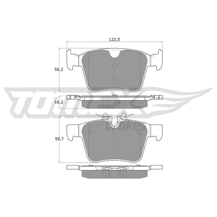 Klocki hamulcowe TOMEX Brakes TX 18-16