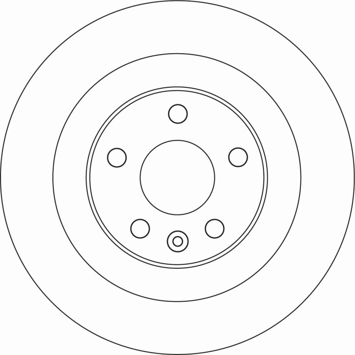 Tarcza hamulcowa TRW DF6588
