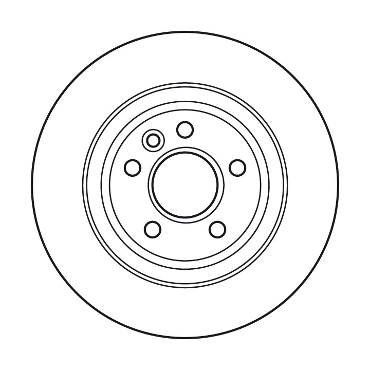 Tarcza hamulcowa TRW DF4844