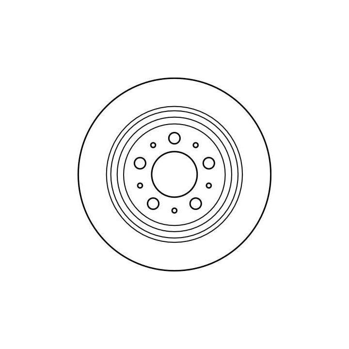 Tarcza hamulcowa TRW DF4066