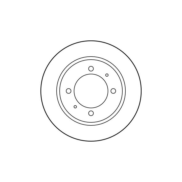 Tarcza hamulcowa TRW DF2784