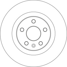 Tarcza hamulcowa TRW DF6776S