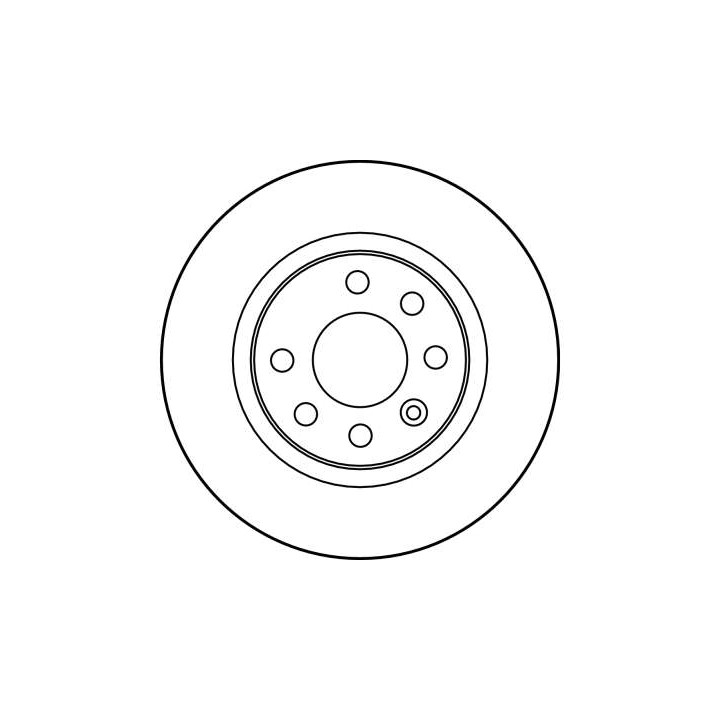 Tarcza hamulcowa TRW DF2748