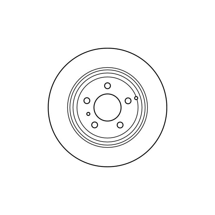 Tarcza hamulcowa TRW DF2660