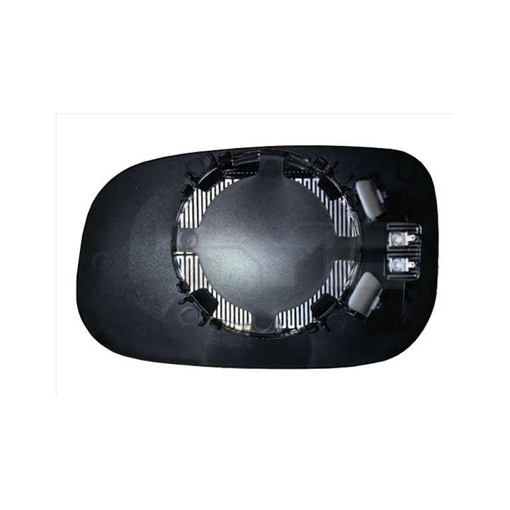 Szkło lusterka zewnętrznego TYC 338-0042-1