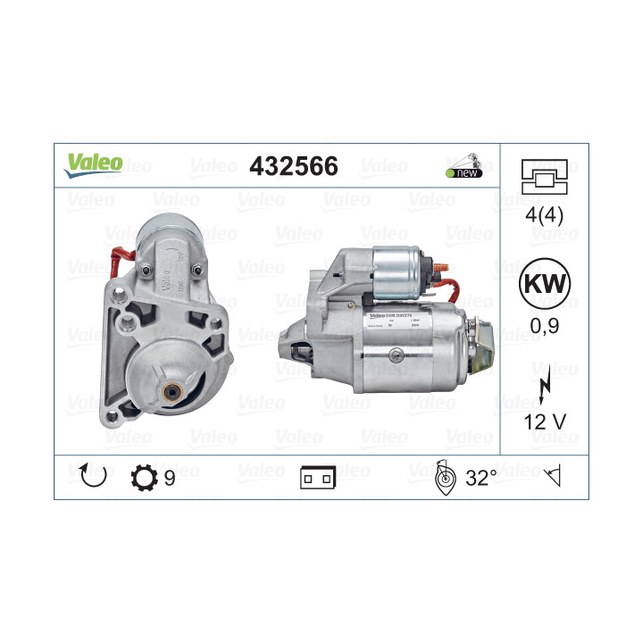 Rozrusznik VALEO 432566