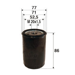 Filtr oleju VALEO 586002