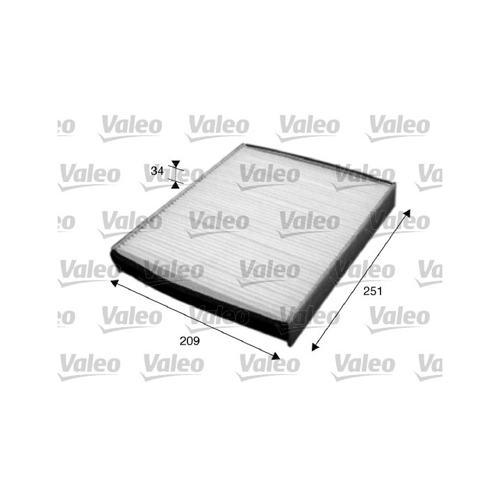 Filtr kabinowy VALEO 715627