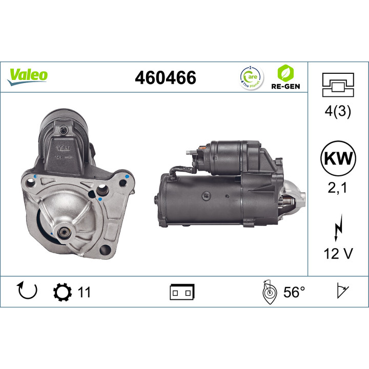 Rozrusznik VALEO 460466