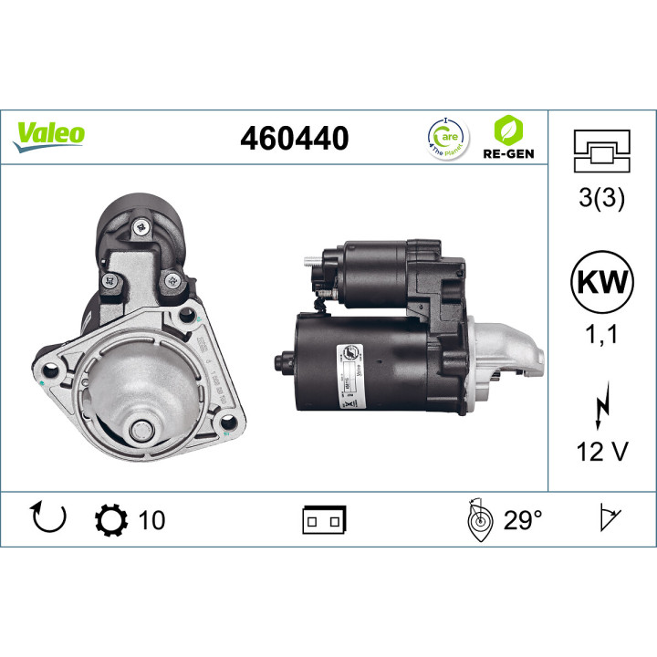 Rozrusznik VALEO 460440