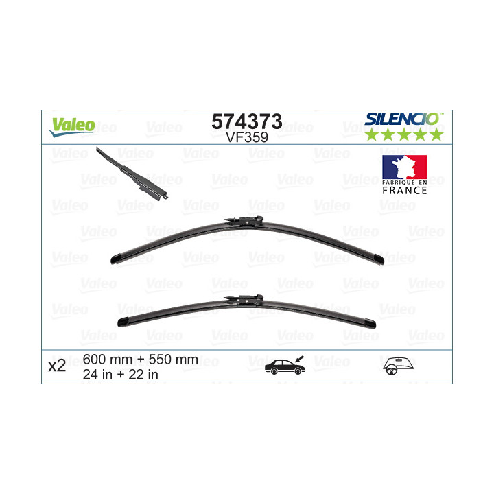 Pióro wycieraczki VALEO 574373