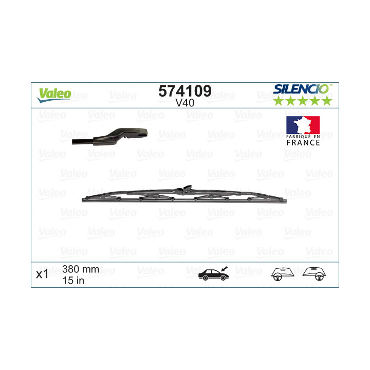 Pióro wycieraczki VALEO 574109