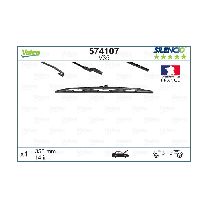 Pióro wycieraczki VALEO 574107