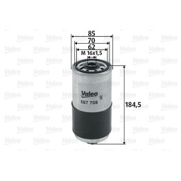 Filtr paliwa VALEO 587708