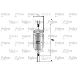 Filtr paliwa VALEO 587027