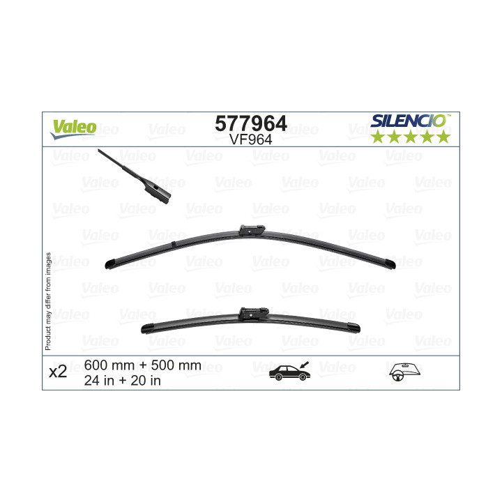 Pióro wycieraczki VALEO 577964