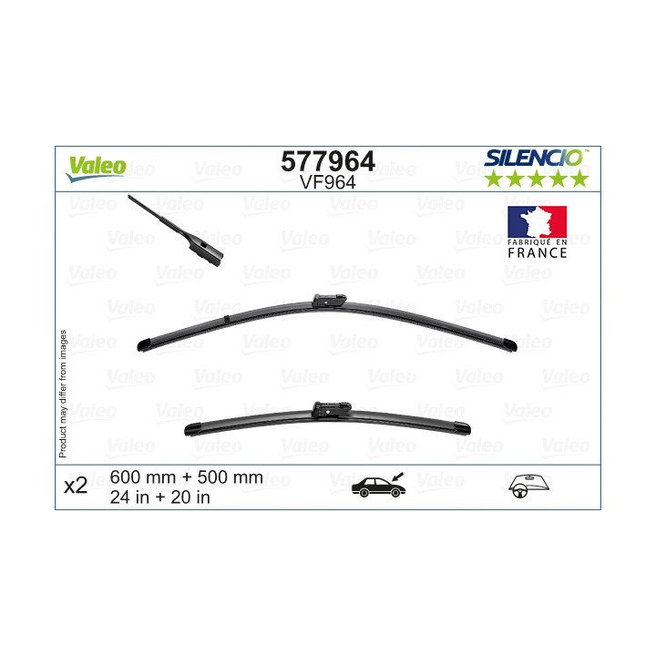Pióro wycieraczki VALEO 577964
