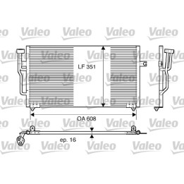 Skraplacz klimatyzacji VALEO 817559