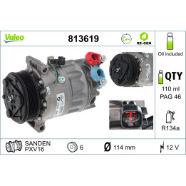 Sprężarka klimatyzacji VALEO 813619