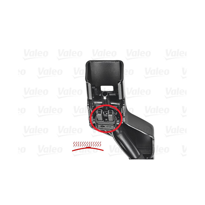 Pióro wycieraczki VALEO 572312