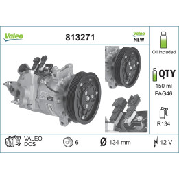 Sprężarka klimatyzacji VALEO 813271