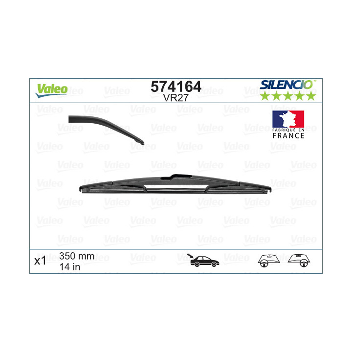 Pióro wycieraczki VALEO 574164