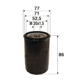 Filtr oleju VALEO 586027