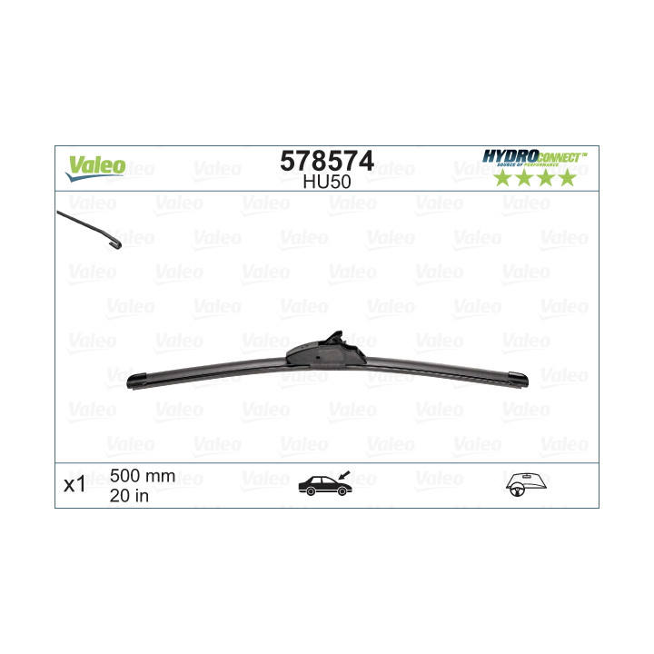 Pióro wycieraczki VALEO 578574