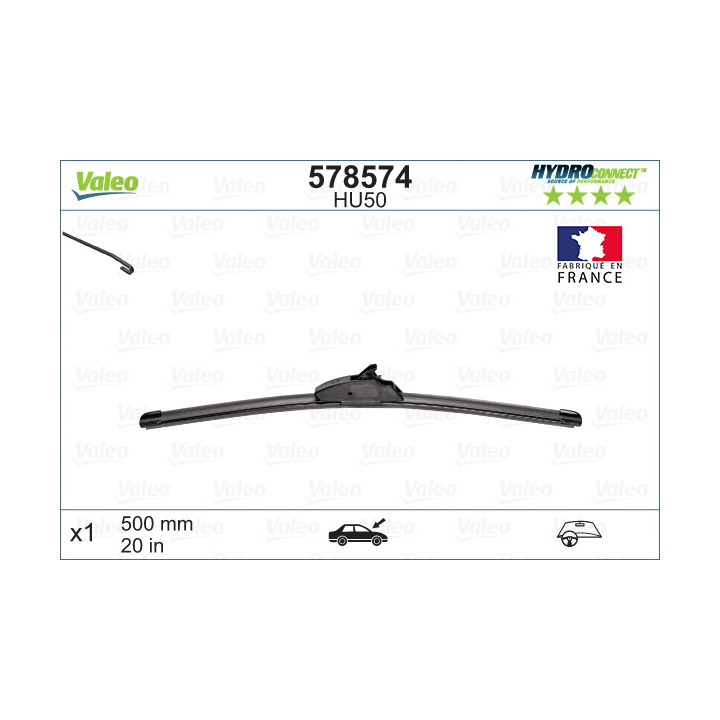 Pióro wycieraczki VALEO 578574
