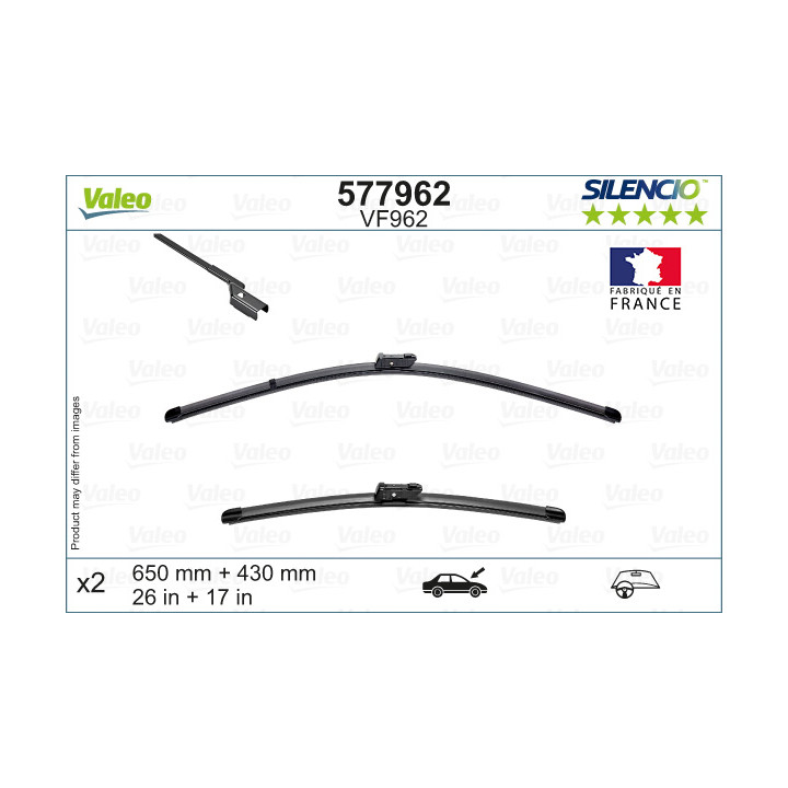 Pióro wycieraczki VALEO 577962