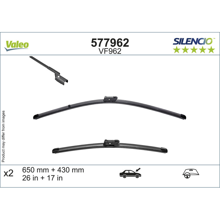Pióro wycieraczki VALEO 577962