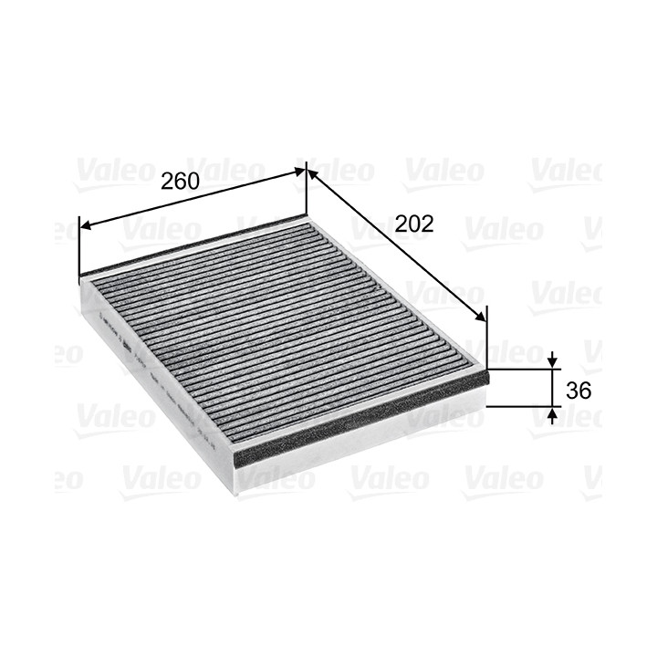 Filtr kabinowy VALEO 715757