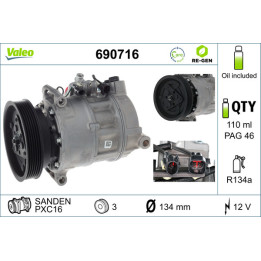 Sprężarka klimatyzacji VALEO 690716