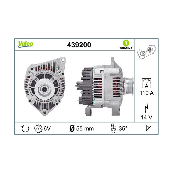 Alternator VALEO 439200