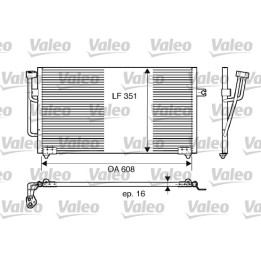Skraplacz klimatyzacji VALEO 817560
