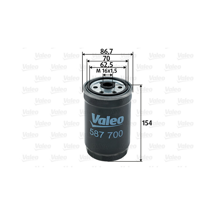 Filtr paliwa VALEO 587700