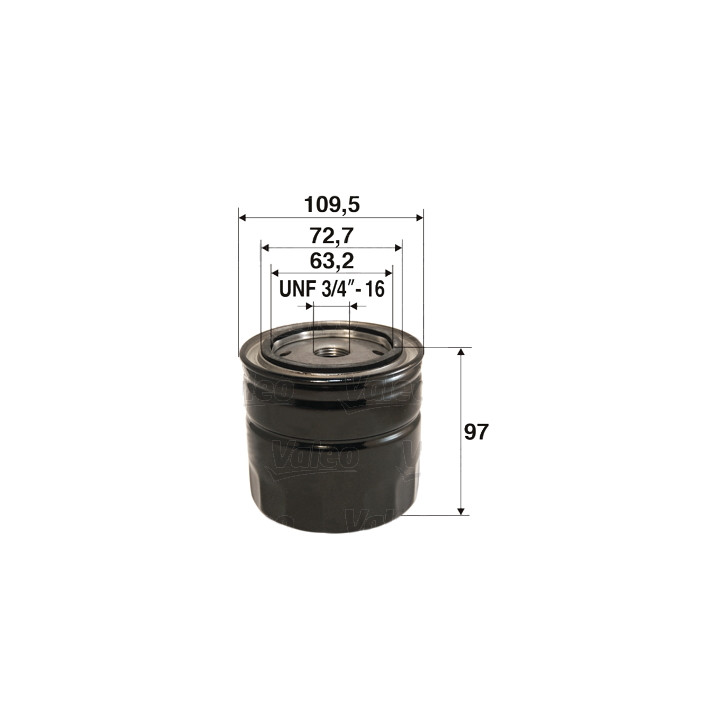 Filtr oleju VALEO 586084