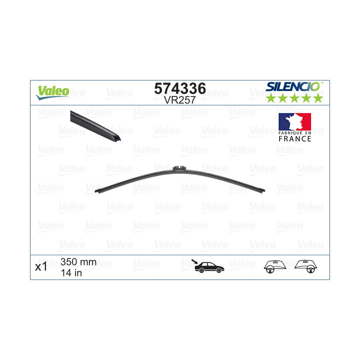 Pióro wycieraczki VALEO 574336