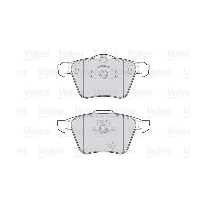 Klocki hamulcowe VALEO 301657