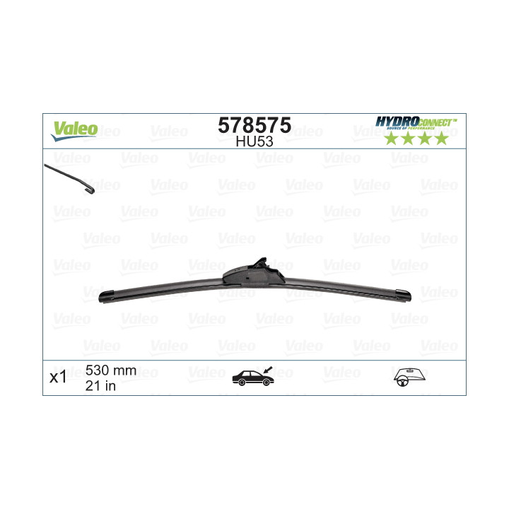 Pióro wycieraczki VALEO 578575